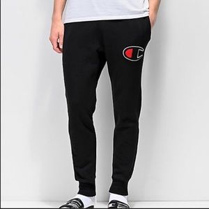 Black champion pants